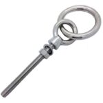 AIS 316 M6X60mm Ring Eye Bolt Wood Thread