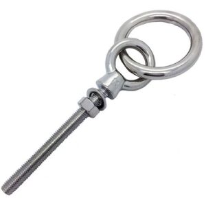 AIS 316 M6X60mm Ring Eye Bolt Wood Thread
