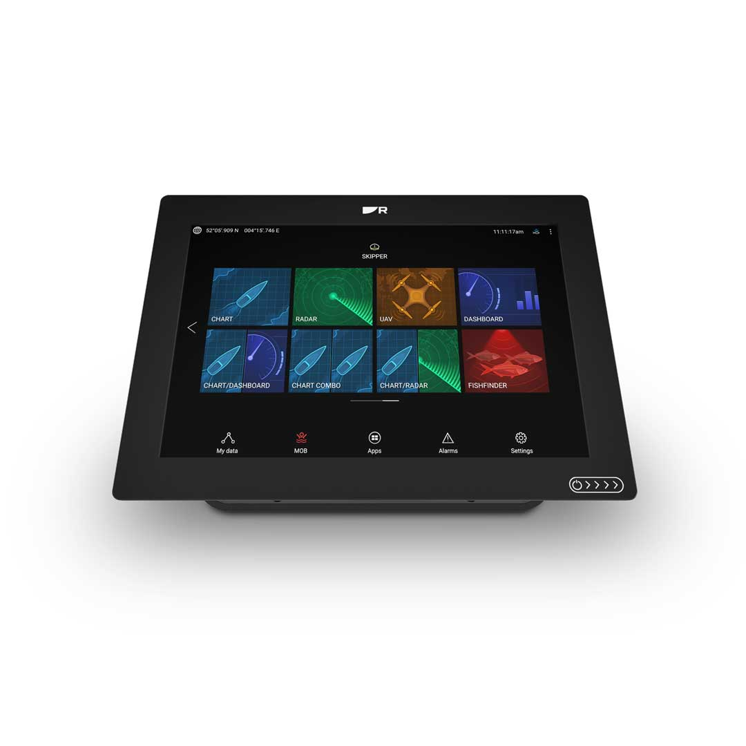 ELCOME Raymarine Axiom Plus 12 Front Tilt Homescreen Raymarine Axiom+12 inch High-Performance Multifunction Navigation Display